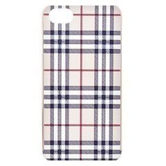  Ốp lưng iPhone 7 - iPhone 8 Viền nhôm lưng in hình COSANO SR161109 Carô Nâu 
