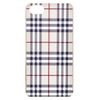 Ốp lưng iPhone 7 - iPhone 8 Viền nhôm lưng in hình COSANO SR161109 Carô Nâu