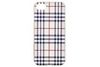Ốp lưng iPhone 7 - iPhone 8 Viền nhôm lưng in hình COSANO SR161109 Carô Nâu