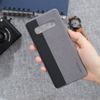 Ốp lưng Galaxy S10+ Nhựa dẻo Trace TPU + PU JM Đen