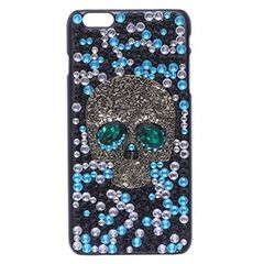  Ốp lưng iPhone 6 - 6s Plus Nhựa dẻo Pearl Case OSMIA Đầu lâu Vàng đồng 
