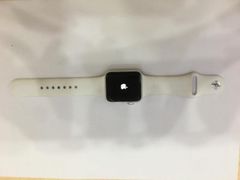  Apple Watch S3 LTE, 42mm Silver Aluminium Case with White Sport Band 
