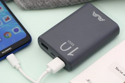 Pin sạc dự phòng Polymer 10000mAh AVA PJ JP191 Trắng