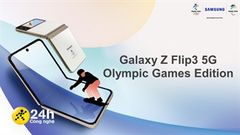  Samsung ra mắt Galaxy Z Flip3 5G phiên bản Thế vận hội với màu sắc độc đáo, giao diện phần mềm theo phong cách Olympic 