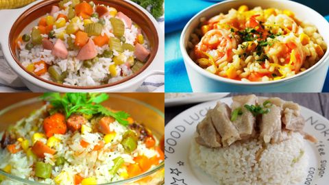 Tổng hợp 6 món cơm nấu bằng nồi cơm điện hấp dẫn, siêu tiện lợi