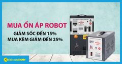  Mua ổn áp ROBOT giảm giá SỐC đến 15%, mua kèm giảm đến 25% 