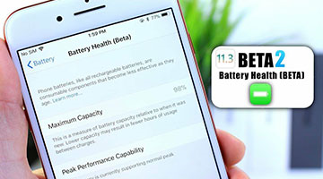 Cách tắt tính năng giảm hiệu năng trên iPhone khi pin chai