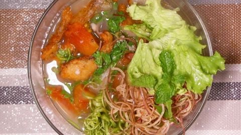 2 cách nấu bún cá diêu hồng hấp dẫn thơm ngon cho bữa sáng