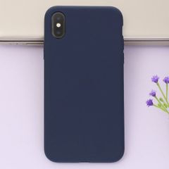  Ốp lưng iPhone X Nhựa dẻo Ultra Slim Silicone Case JM Xanh Dương 