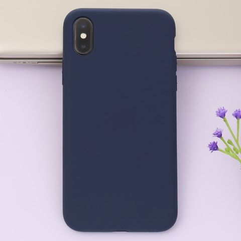 Ốp lưng iPhone X Nhựa dẻo Ultra Slim Silicone Case JM Xanh Dương