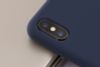 Ốp lưng iPhone X Nhựa dẻo Ultra Slim Silicone Case JM Xanh Dương