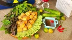  Cách làm đậu hũ chiên giòn chấm mắm tôm bằng nồi chiên không dầu thơm ngon 