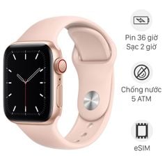  Apple Watch SE LTE 40mm viền nhôm dây silicone 