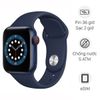 Apple Watch S6 LTE 40mm viền nhôm dây silicone