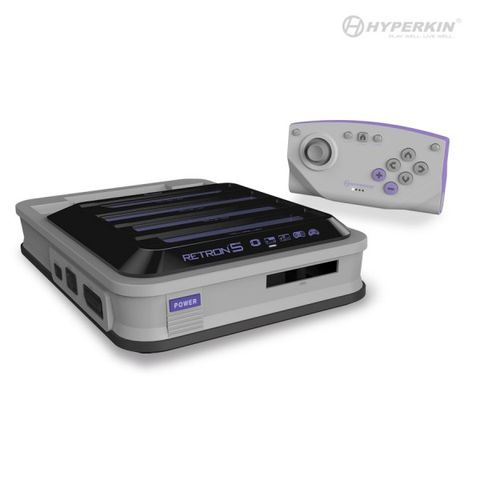 Hyperkin Retron 5 : Hd Gaming Console - Gray