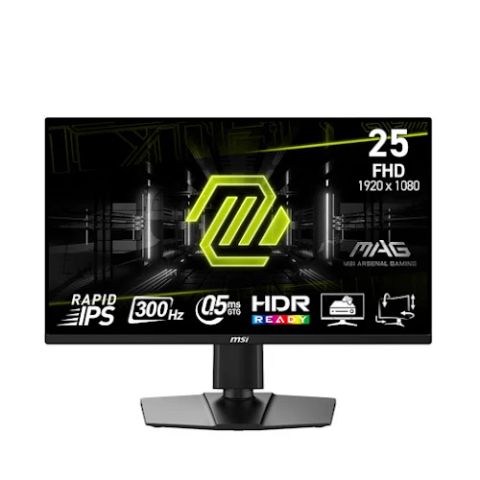 Màn hình Msi MAG 255PXF 24.5 inch (FHD 1920 x 1080/ RAPID IPS/ 300Hz/ 0.5 ms)