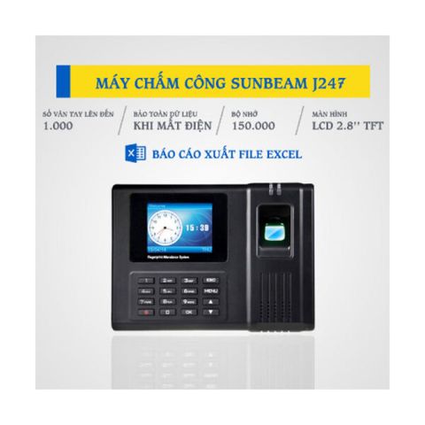 Máy Chấm Công Unbeam J247