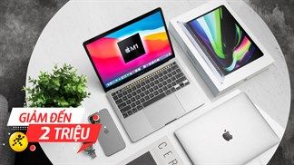 MacBook giảm giá bạc triệu mùa tựu trường kèm ưu đãi hấp dẫn cho học sinh sinh viên, sắm về học online là hết ý