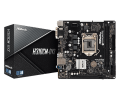  Main Asrock H310cm-dvs (chipset Intel H310/ Socket Lga1151) 