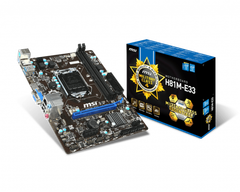  Mainboad Msi H81m-e33 (sk1150) (vga+hdmi) 