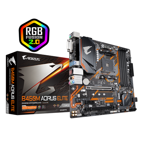 Mainboard Gigabyte B450M AORUS-ELITE