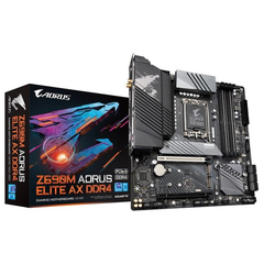  Mainboard Gigabyte Z690M AORUS ELITE AX DDR4 (Intel Z690M, Socket 1700, M-ATX, 4 khe Ram DDR4) 