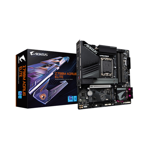 Mainboard Gigabyte Z790M AORUS ELITE (Intel Z790, Socket LGA1700, Micro ATX, 4 khe RAM DDR5)