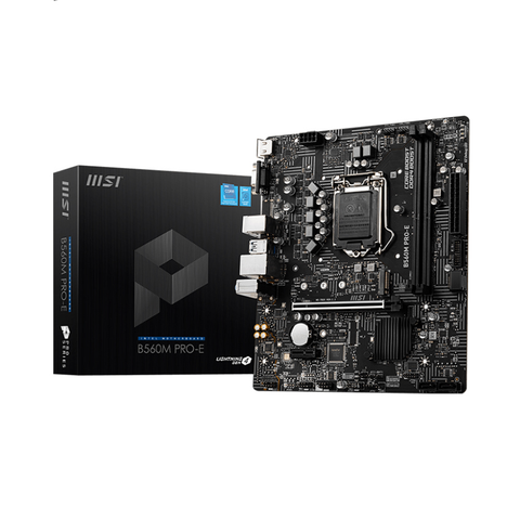 Mainboard MSI B560M PRO-E (Intel B560, Socket LGA 1200, M-ATX, 2 khe RAM DDR4)