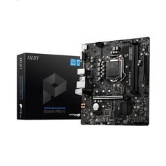  Mainboard MSI B560M PRO-E (Intel B560, Socket LGA 1200, M-ATX, 2 khe RAM DDR4) 