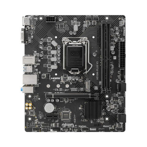 Mainboard MSI H510M PLUS V3 (Intel H470, Socket LGA 1200, mATX, 2 khe RAM DDR4)