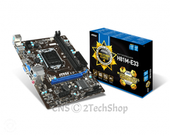  Mainboard Msi – Intel H81m-e33 