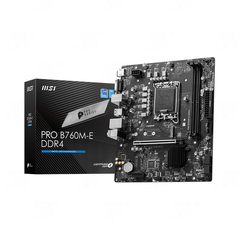  Mainboard MSI PRO B760M-E DDR4 (Intel B760, Socket LGA1700, mATX, 2 khe RAM DDR4) 