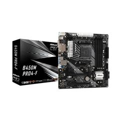  Mainboard Asrock B450M Pro 4-F 