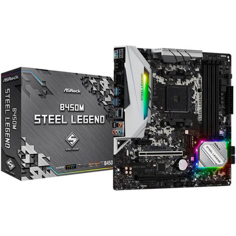 Mainboard Asrock B450m Steel Legend (amd)