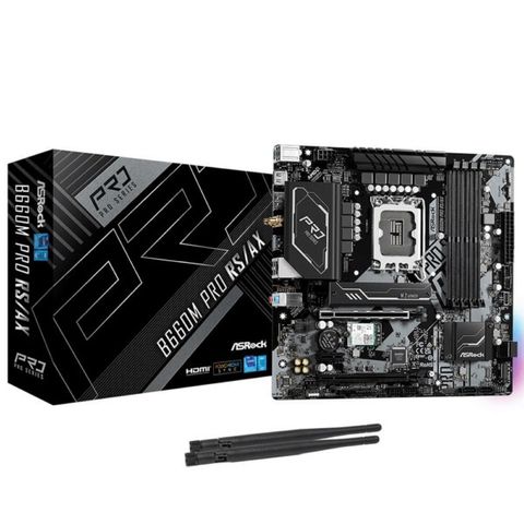 Mainboard Asrock B660m Pro Rs/ax – Socket 1700