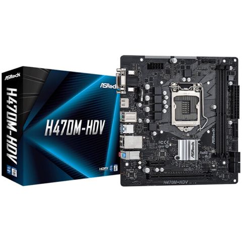 Mainboard Asrock H470m-hdv (intel)