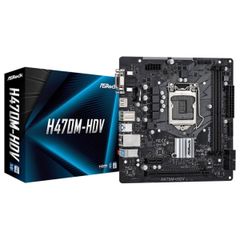  Mainboard Asrock H470m – Hdv – Socket 1200 