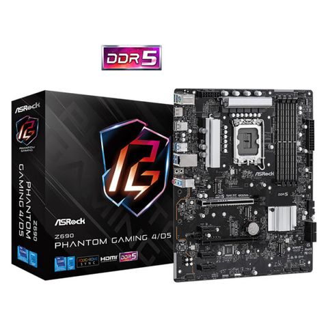 Mainboard Asrock Z690 Phantom Gaming 4/d5 (intel)