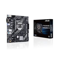  Mainboard Asus Prime B460m-k (intel B460, Socket 1200, M-atx, 2 Khe) 