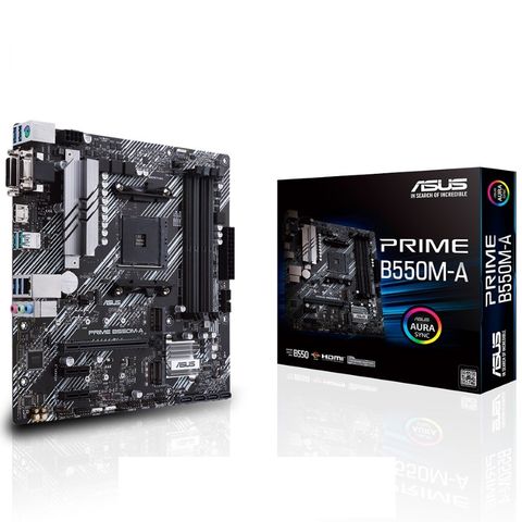 Mainboard Asus Prime B550m-a (wi-fi) (amd B550, Socket Am4,m- Atx)