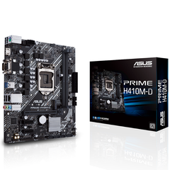  Mainboard Asus Prime H410m-d (intel H410, Socket 1200, M-atx, 2 Khe) 