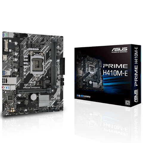 Mainboard Asus Prime H410m-e (intel H410, Socket 1200, M-atx, 2 Khe)