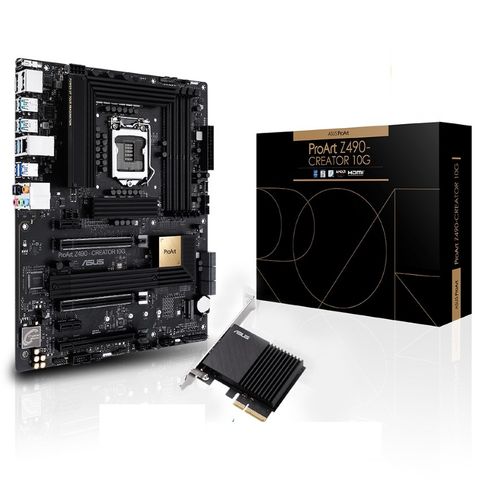 Mainboard Asus Proart Z490-creator 10g (intel Z490, Socket 1200, Atx)