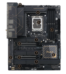  Mainboard Asus Proart Z790-creator Wifi 