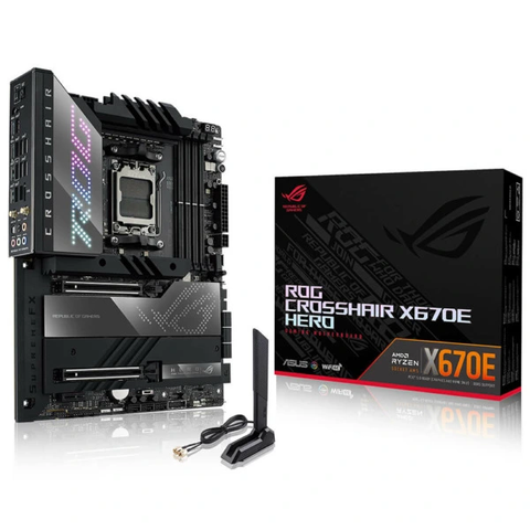 Mainboard Asus Rog Crosshair X670e Hero – Socket Am5