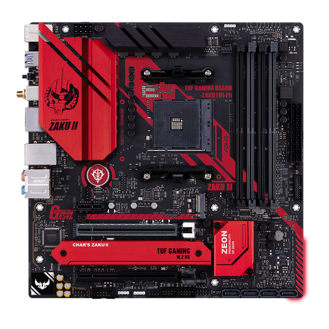 Mainboard Asus Tuf Gaming B550m Zaku Ii Edition