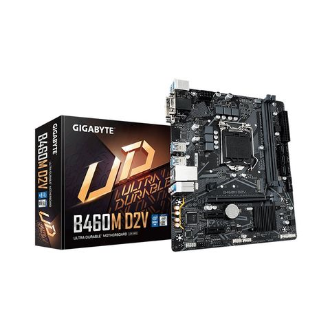 Mainboard Gigabyte B460m D2v (intel B460, Socket 1200)