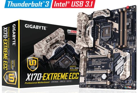Mainboard Gigabyte X170 EXTREME ECC rev 1.0 C236 - Socket 1151
