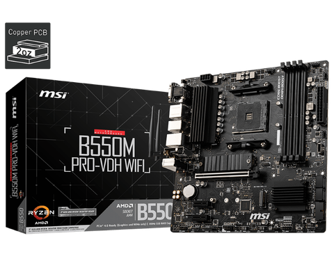 Mainboard Msi B550m Pro-vdh Wifi