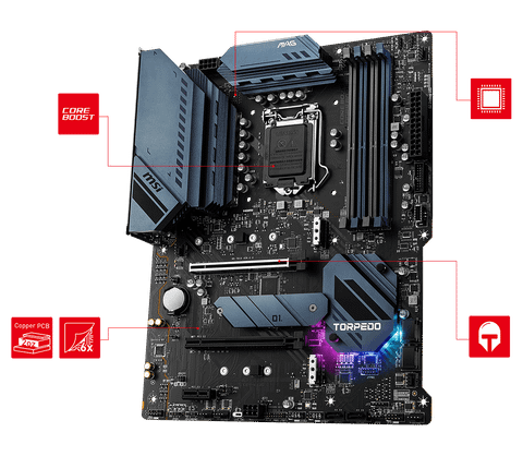 Mainboard Msi Mag B560 Torpedo